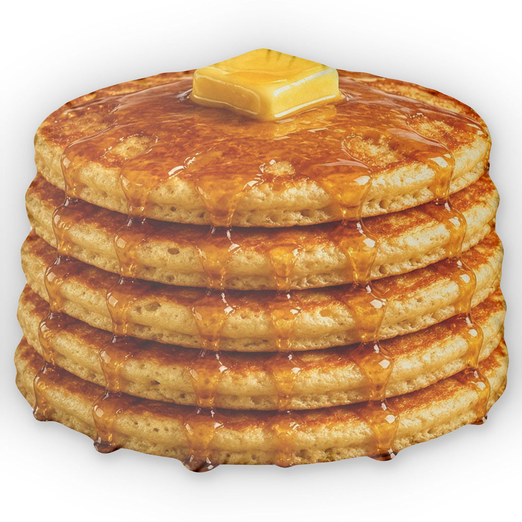 Pancake Stack shaped plush pillow, product image (2 of 2)