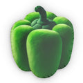 Green Bell Pepper shaped plush pillow, product image (1 of 2)
