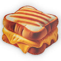 Grilled Cheese Sandwich Shaped Plush Pillow, product mockup (1 of 2)