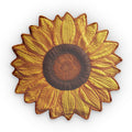 Quilted Sunflower Bloom Shaped Plush Pillow, product mockup (1 of 2)