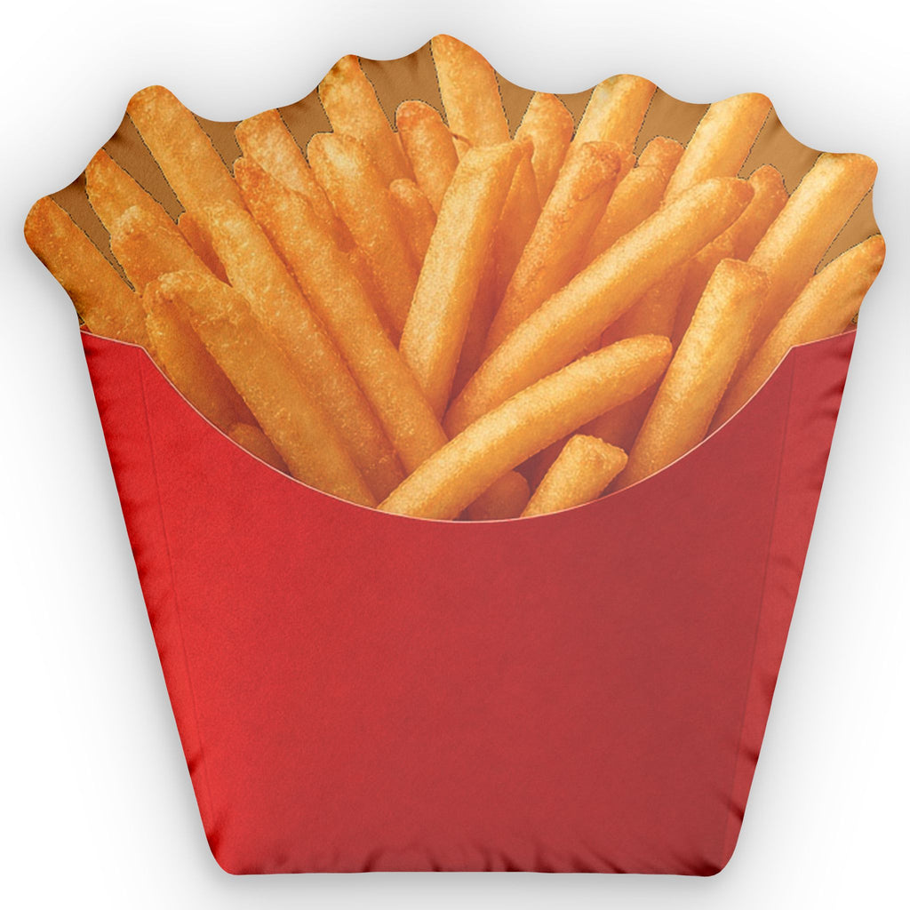 French Fries Carton shaped plush pillow, product image (1 of 2)