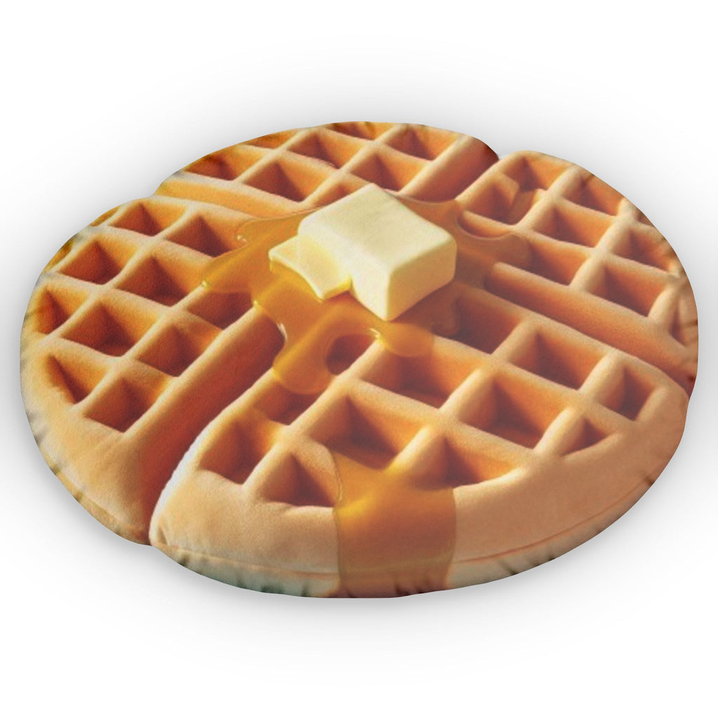 Waffle Plush Shaped Pillow, product mockup (1 of 2)