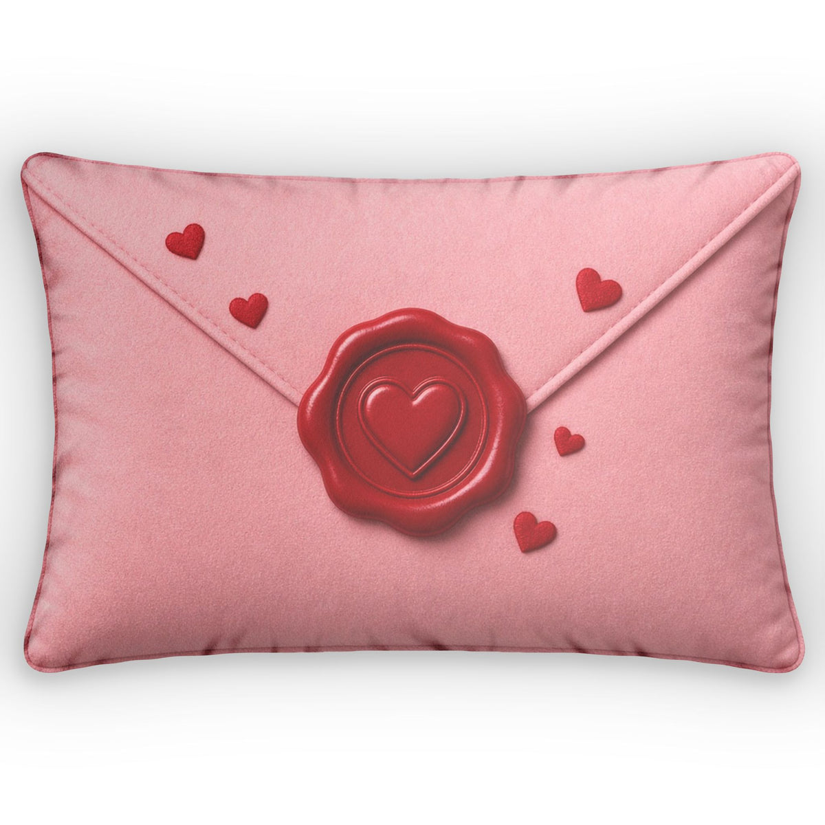 Love Letter Envelope shaped plush pillow, product image (1 of 2)