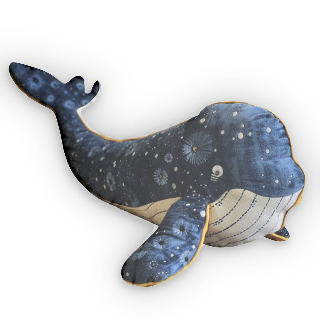 Whale Shaped Plush Pillow, product mockup (1 of 2)