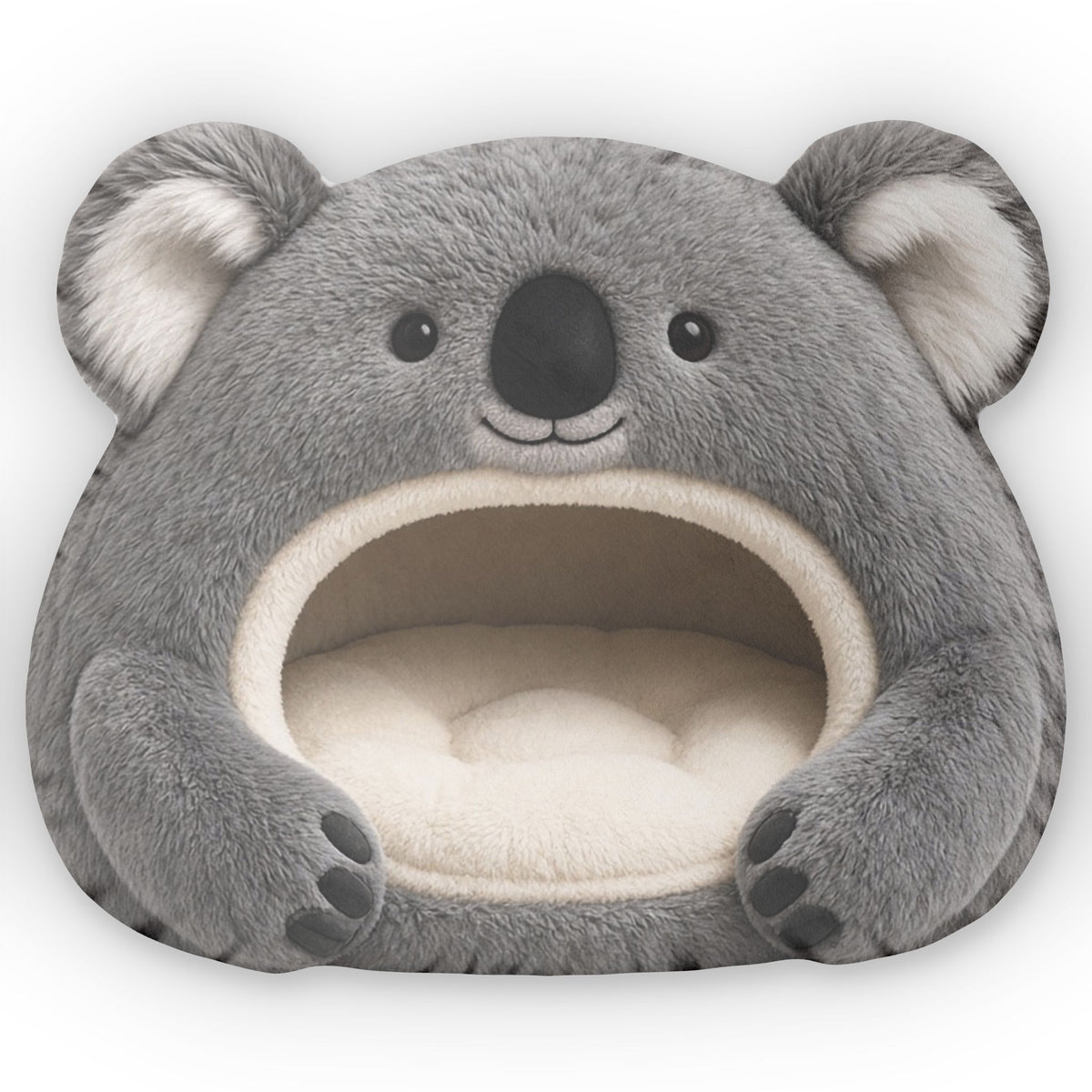 Giant Koala Cave Lounger shaped plush pillow, product image (2 of 2)