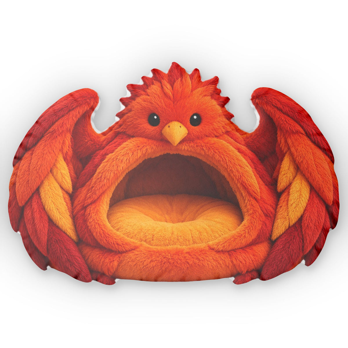 Giant Phoenix Cave Lounger shaped plush pillow, product image (2 of 2)
