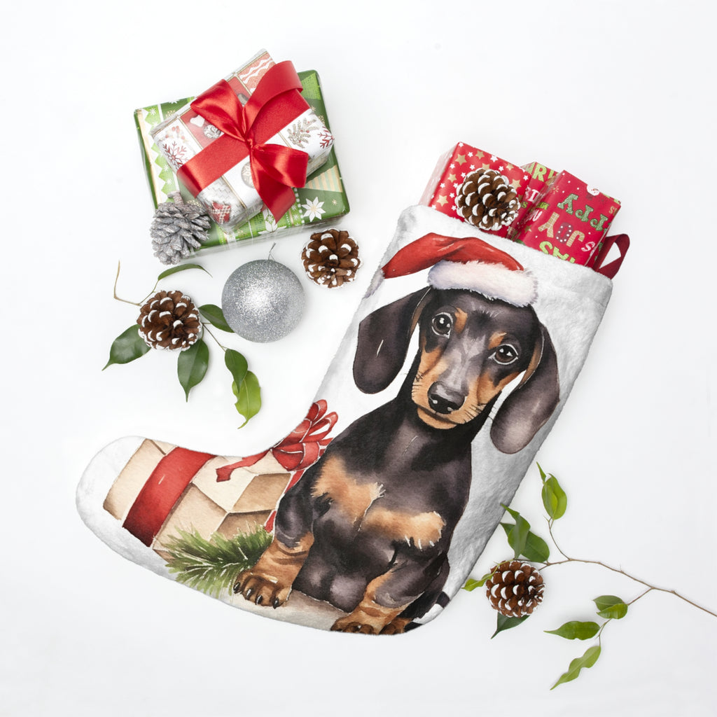 Dachshund Dog Christmas Stocking, product image (3 of 4)
