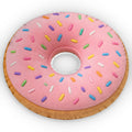 Pink Sprinkle Donut shaped plush pillow, product image (1 of 2)