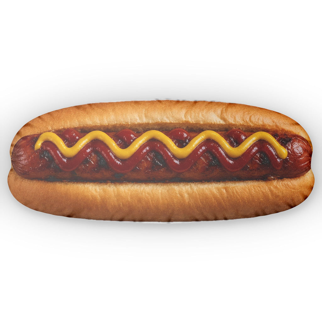 Hot Dog shaped plush pillow, product image (2 of 2)