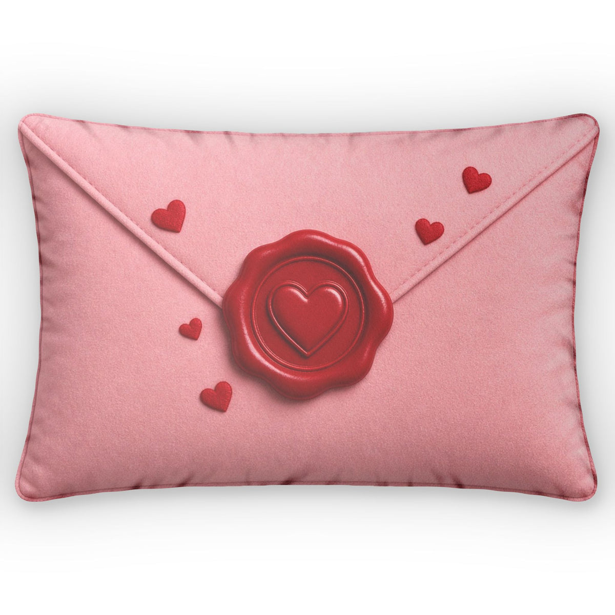 Love Letter Envelope shaped plush pillow, product image (2 of 2)