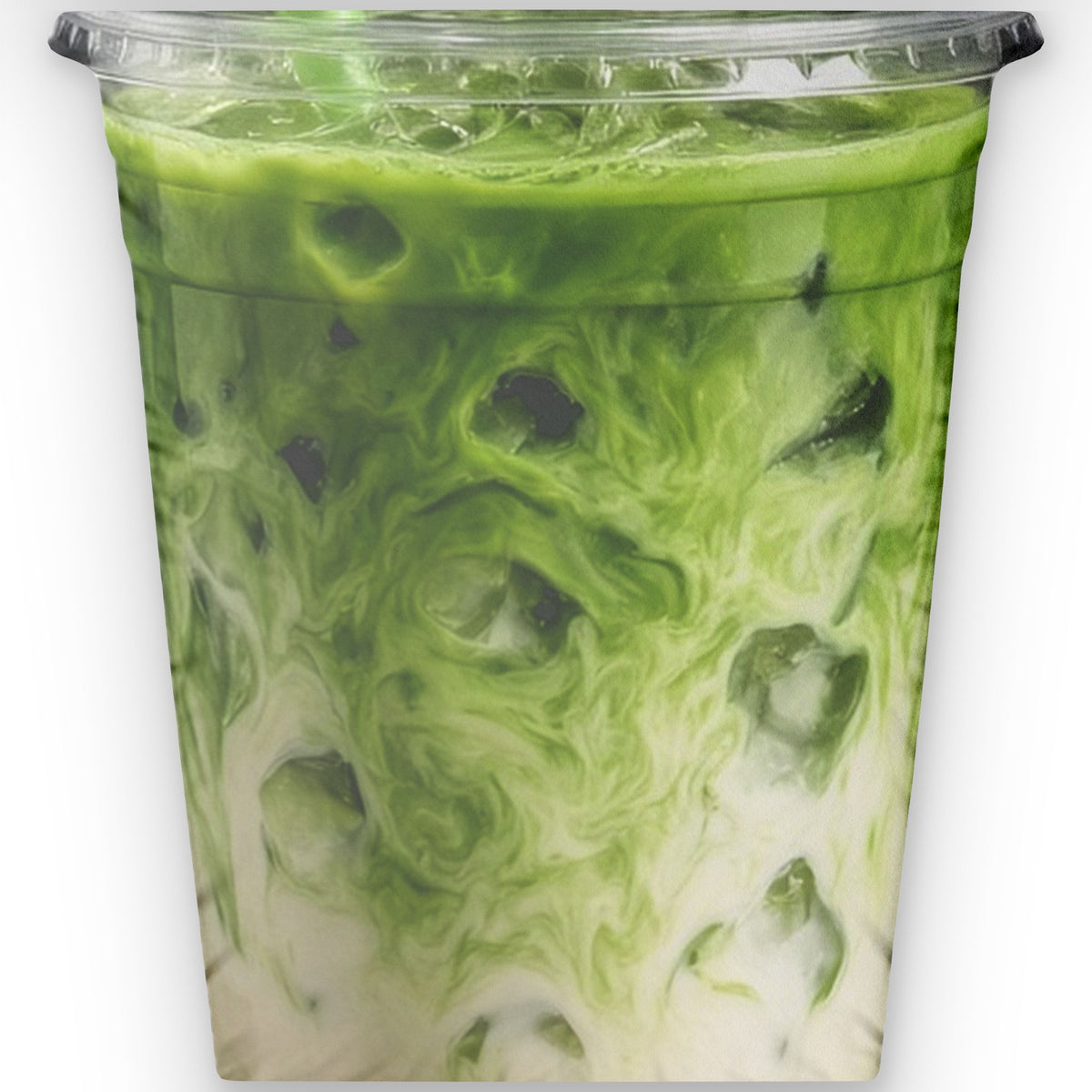 Iced Matcha Latte shaped plush pillow, product image (2 of 2)