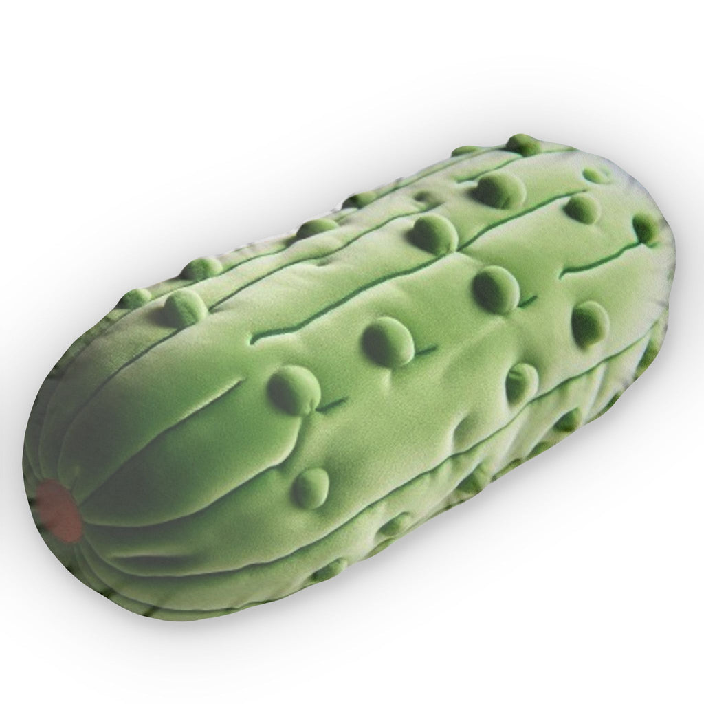 Giant Pickle Plush Pillow, product mockup (2 of 2)