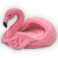 Giant Flamingo Cave Lounger shaped plush pillow, product image (1 of 2)
