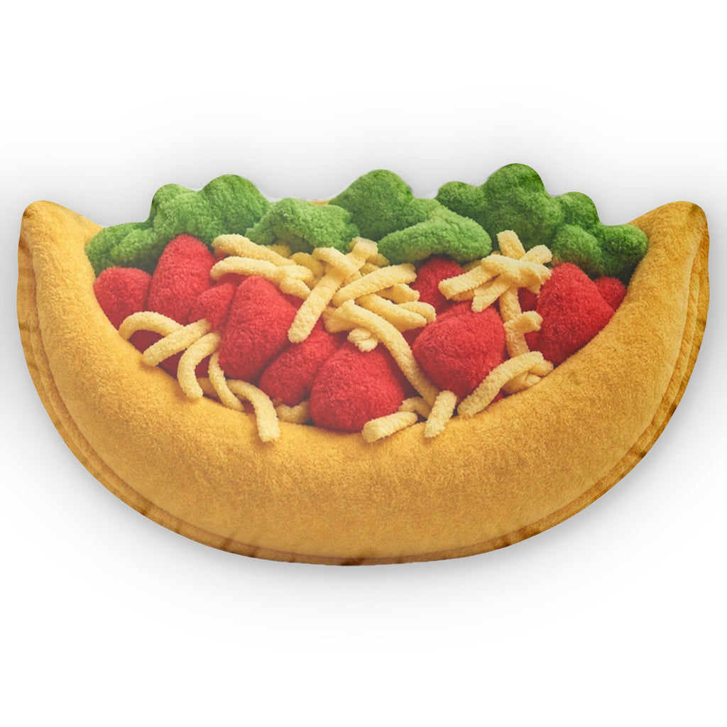 Taco shaped plush pillow, product image (2 of 2)