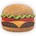 Cheeseburger shaped plush pillow, product image (1 of 2)