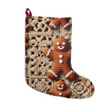 Gingerbread Man Crochet-Look Christmas Stocking, product image (1 of 4)