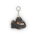Black Dragon Lounger Mini Plush Keychain, product mockup (1 of 2)