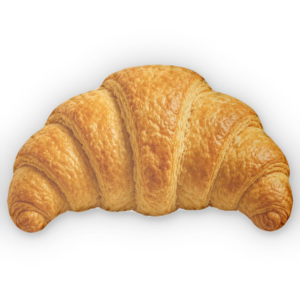 Butter Croissant shaped plush pillow, product image (2 of 2)