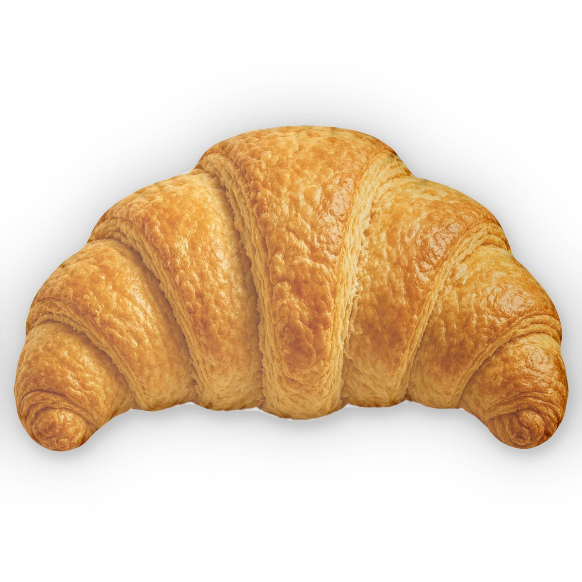 Butter Croissant shaped plush pillow, product image (2 of 2)