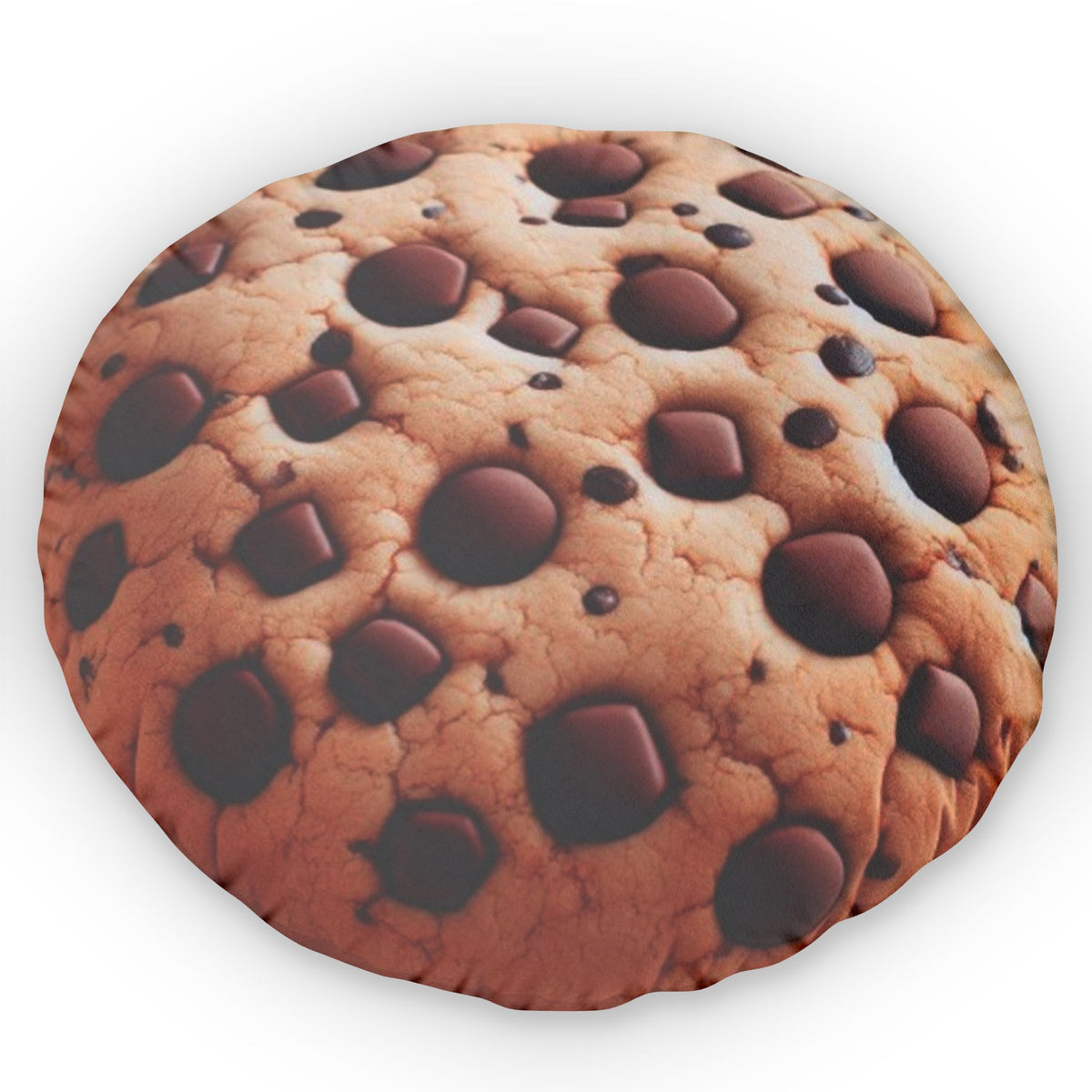 Chocolate Chip Cookie shaped plush pillow, product image (2 of 2)