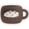 Hot Cocoa Mug Cave Lounger shaped plush pillow, product image (1 of 2)
