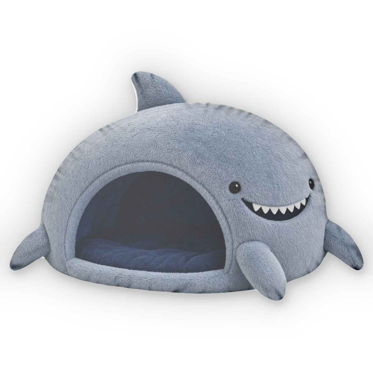 Giant Shark Cave Lounger shaped plush pillow, product image (2 of 2)