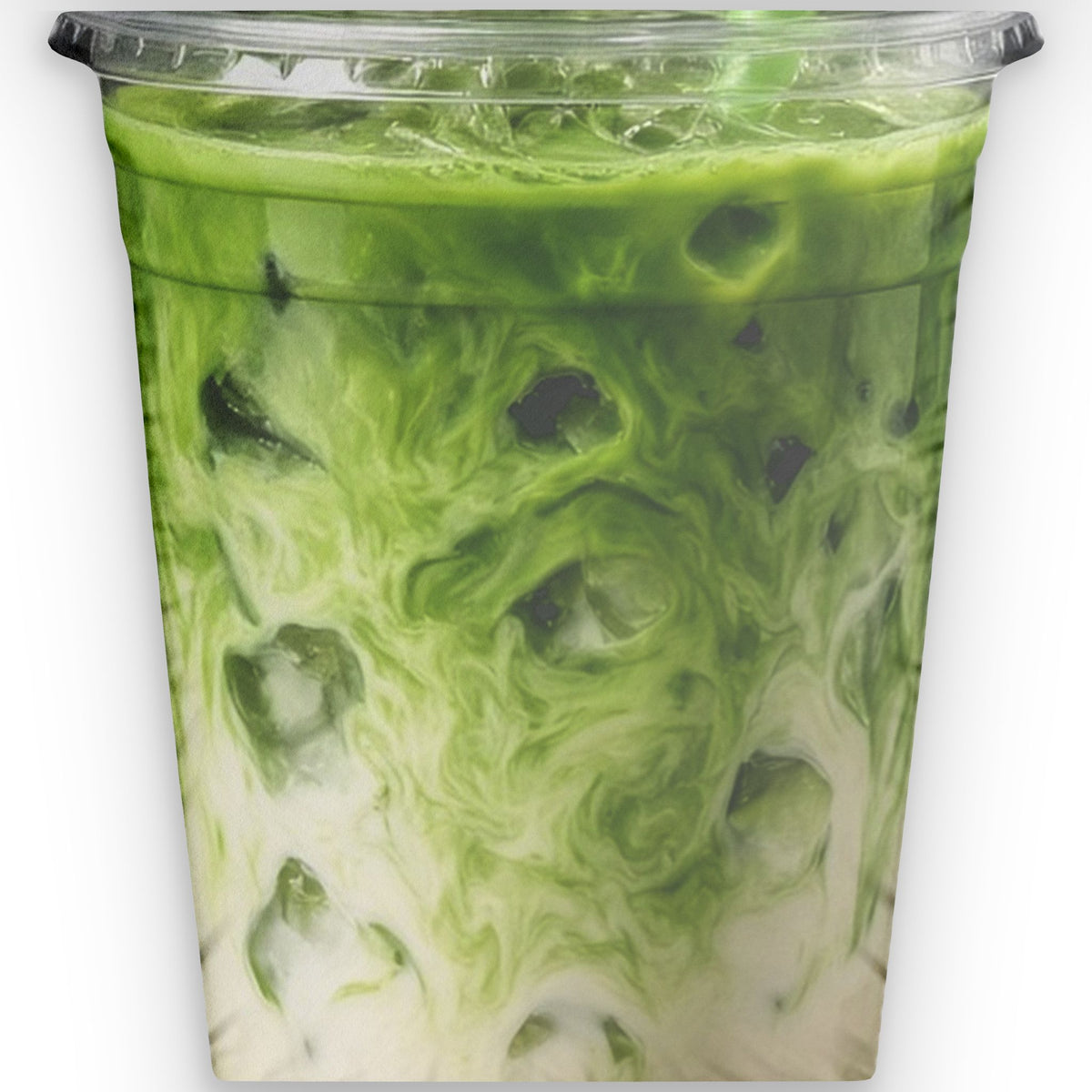 Iced Matcha Latte shaped plush pillow, product image (1 of 2)