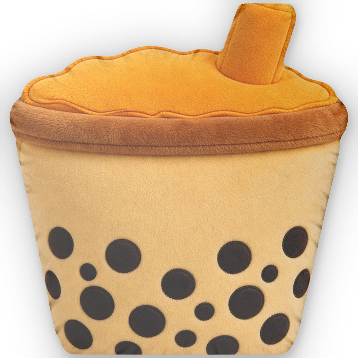 Boba Milk Tea shaped plush pillow, product image (2 of 2)