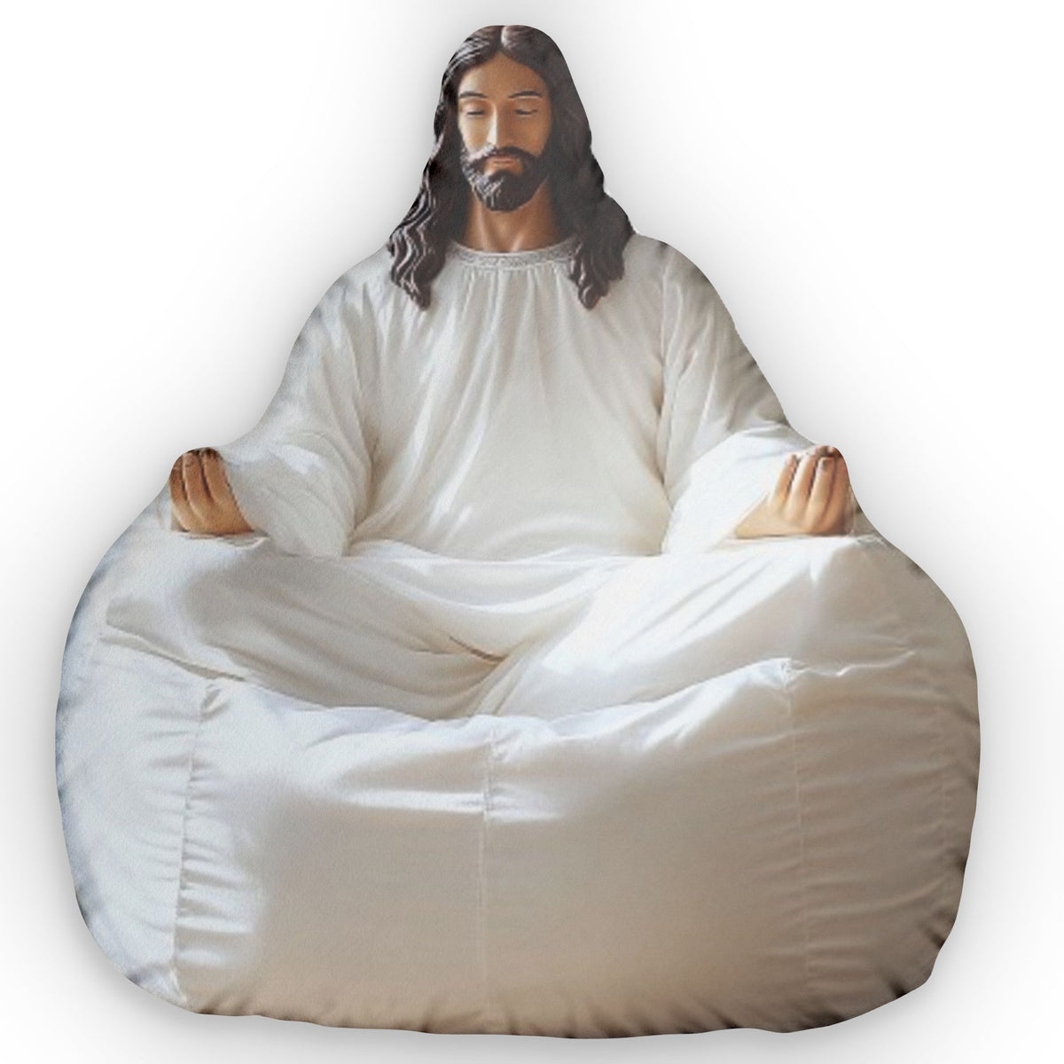 Jesus Christian Shaped Plush Pillow, product mockup (1 of 2)