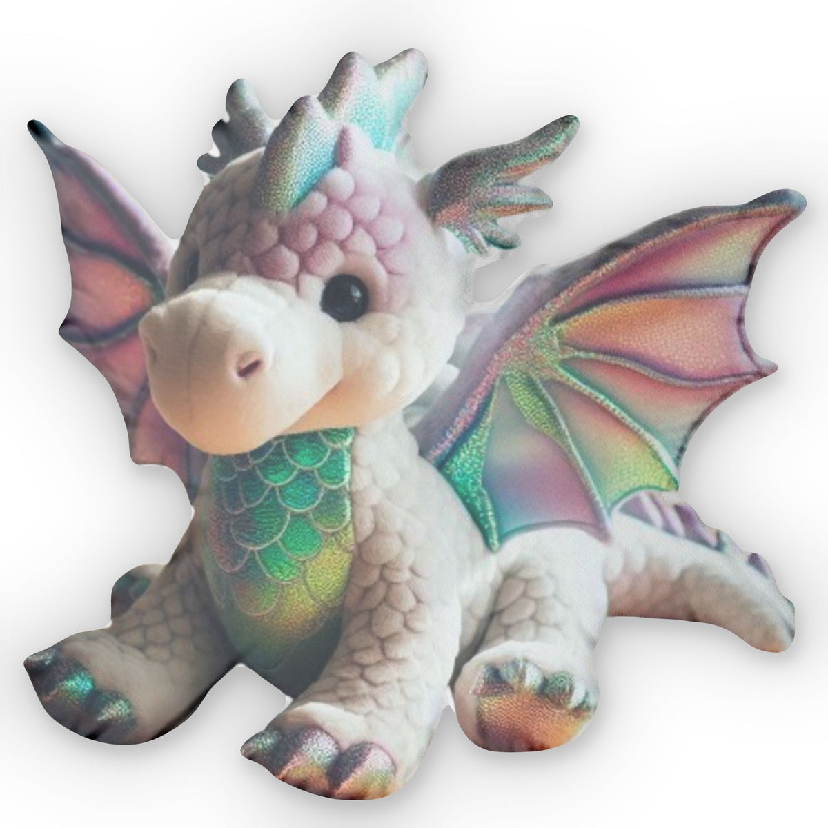 Pastel Baby Dragon Shaped Plush Pillow, product mockup (2 of 2)