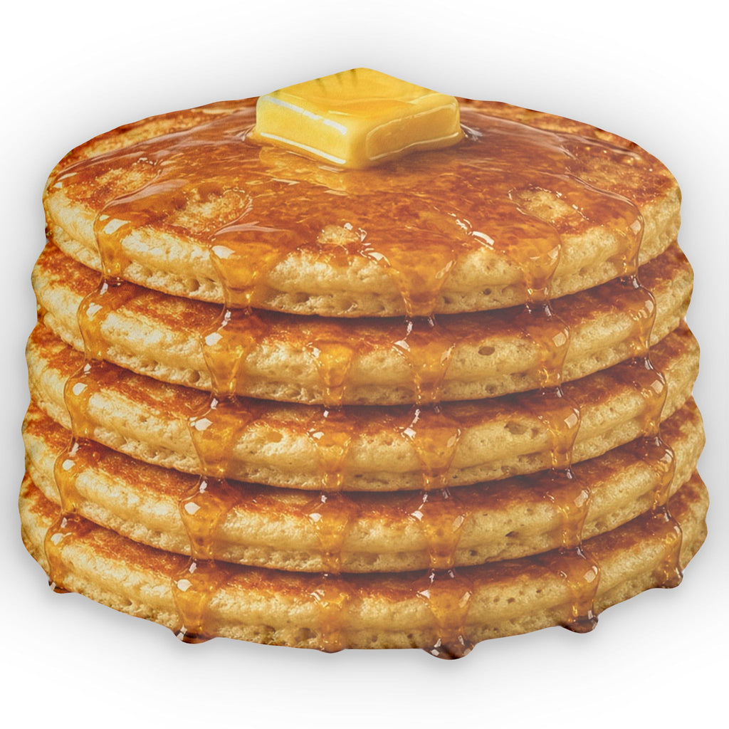 Pancake Stack shaped plush pillow, product image (1 of 2)