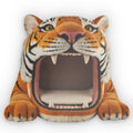 Roaring Tiger Cave Lounger shaped plush pillow, product image (1 of 2)
