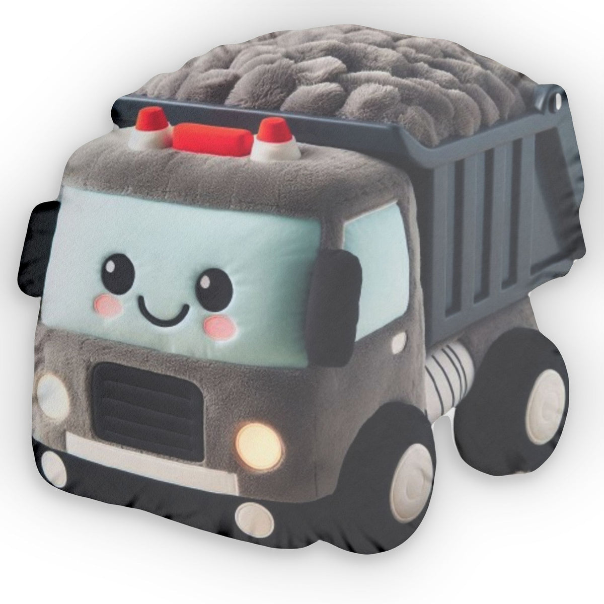 Kawaii Work Truck shaped plush pillow, product image (1 of 2)