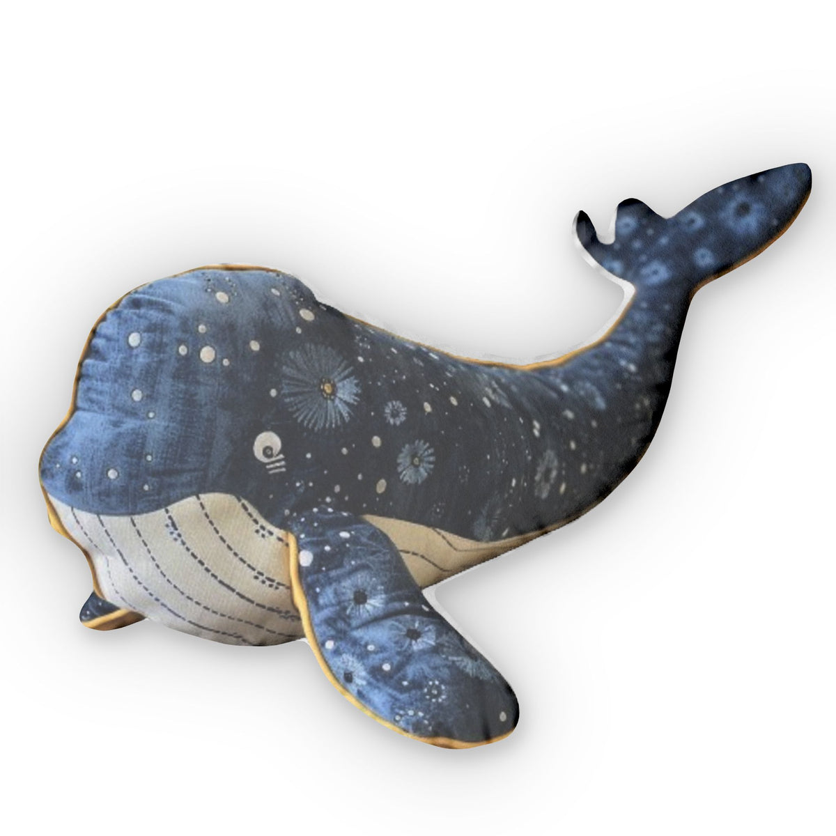 Whale Shaped Plush Pillow, product mockup (2 of 2)