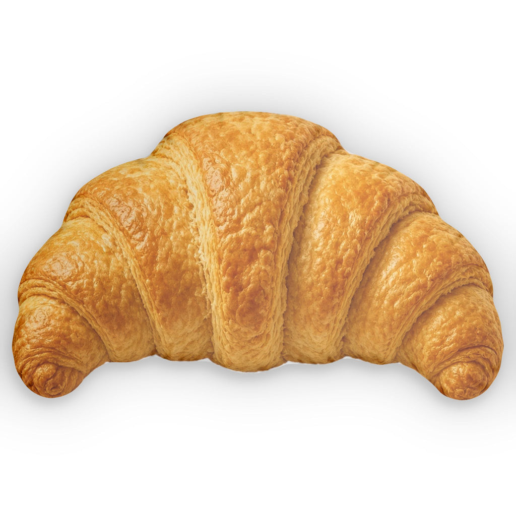 Butter Croissant shaped plush pillow, product image (1 of 2)
