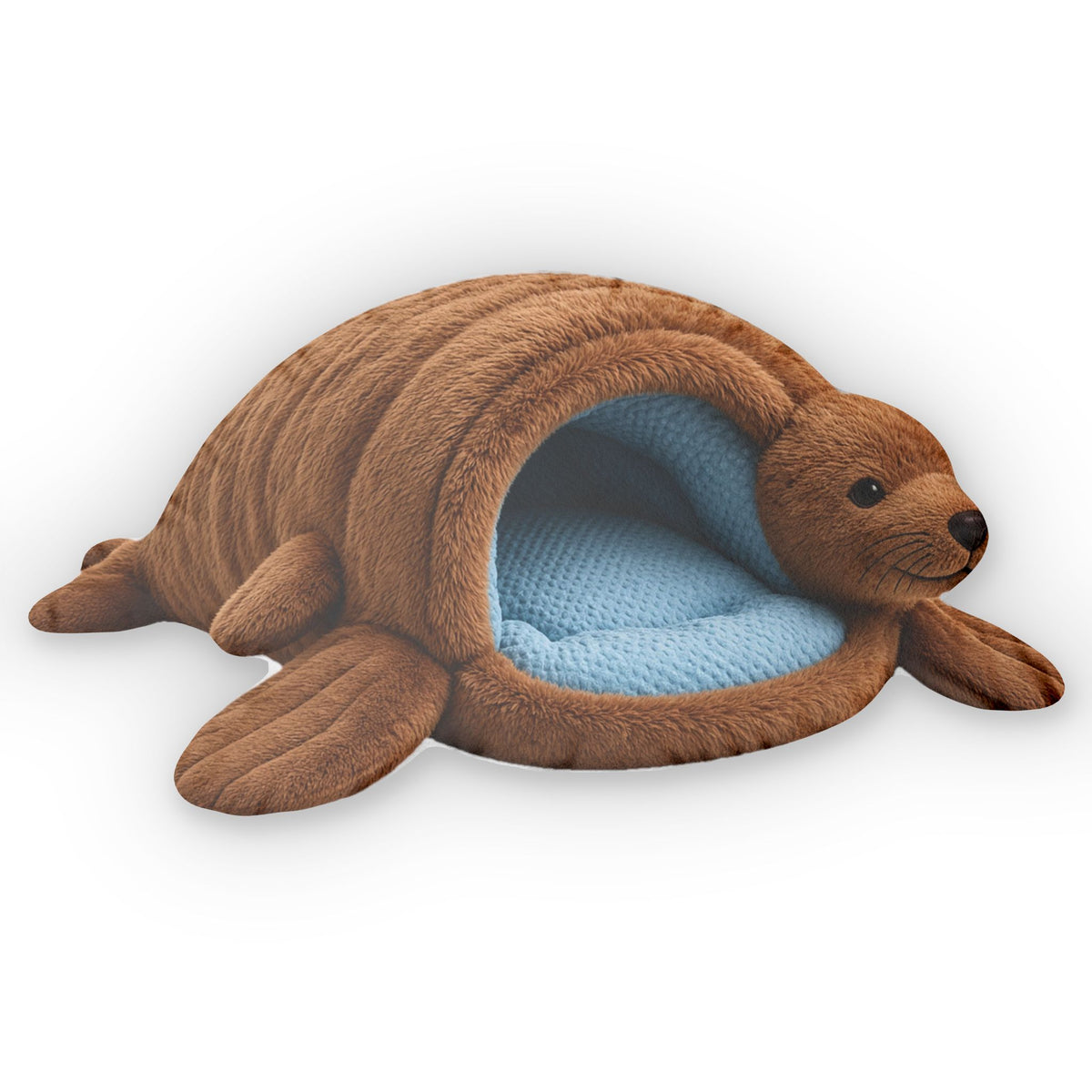 Giant Sea Lion Cave Lounger shaped plush pillow, product image (2 of 2)