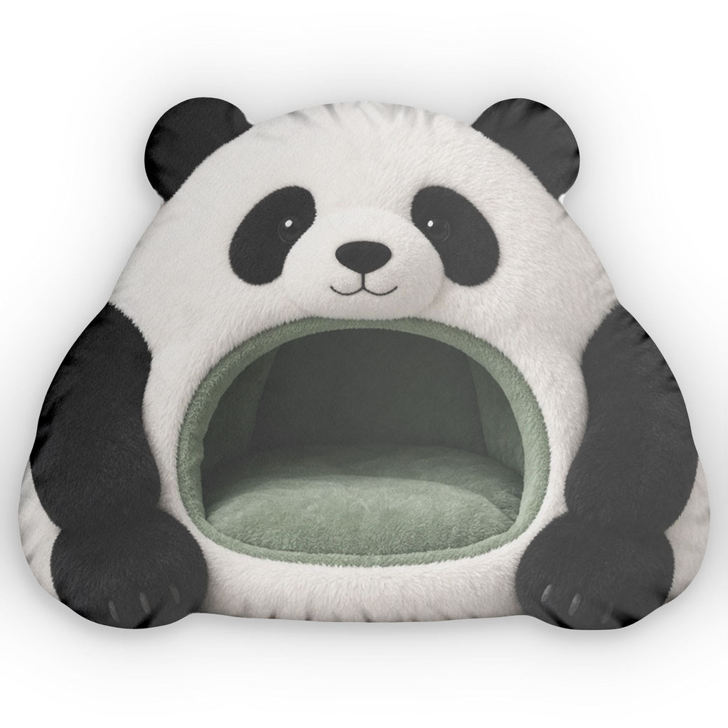 Giant Panda Cave Lounger shaped plush pillow, product image (1 of 2)
