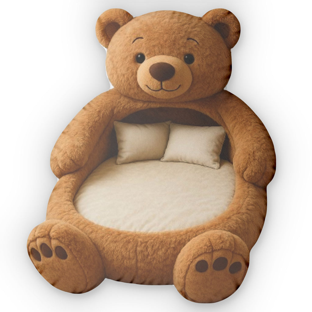 Giant Bear flat plush shaped pillow, product image (2 of 2)