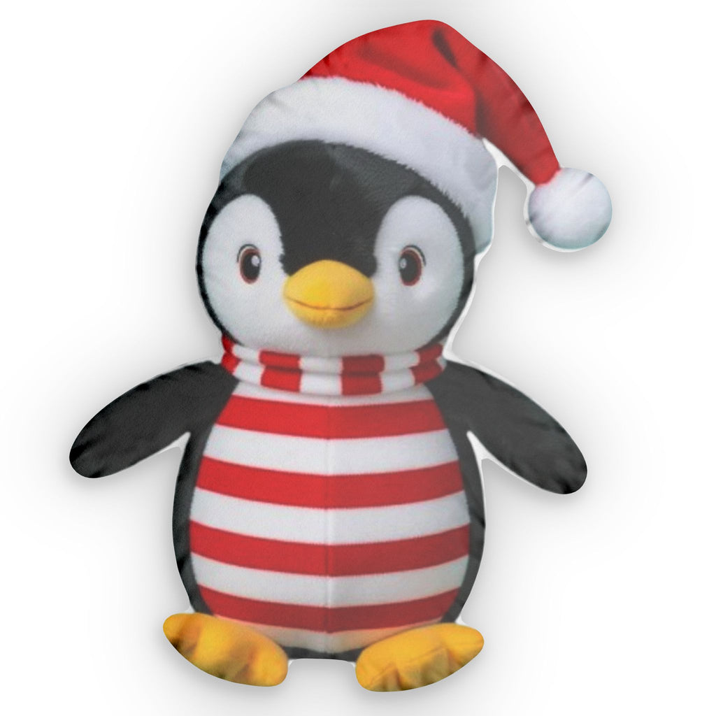 Christmas Penguin shaped plush pillow, product image (1 of 2)