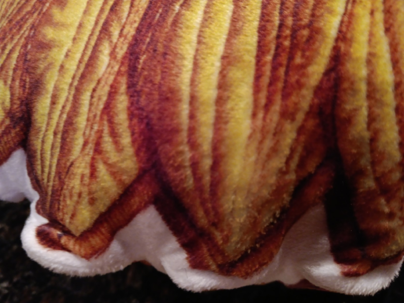 Customer photo (flagged for review) of Quilted Sunflower Bloom Shaped Plush Pillow