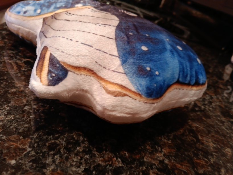 Customer photo (flagged for review) of Whale Shaped Plush Pillow