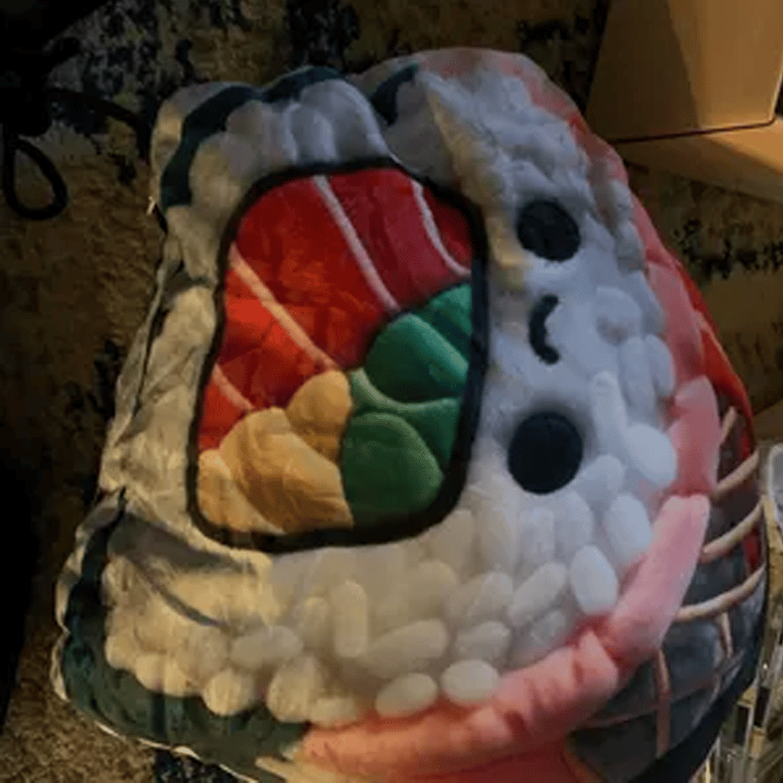Real photo of the Kawaii Sushi Plush Pillow